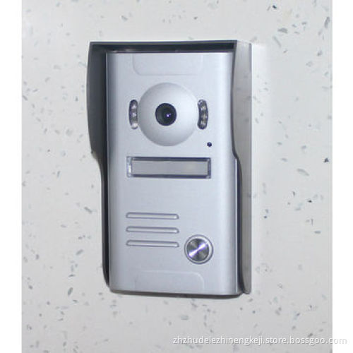 7-inch Mirror Design Color Video Doorphone, Rainproof and Anti-riot Outdoor Unit
